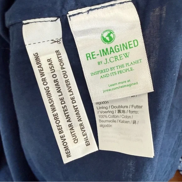 J. Crew Smocked Midi Dress Puff Sleeves Floral Print Womens Size XL - Picture 11 of 13